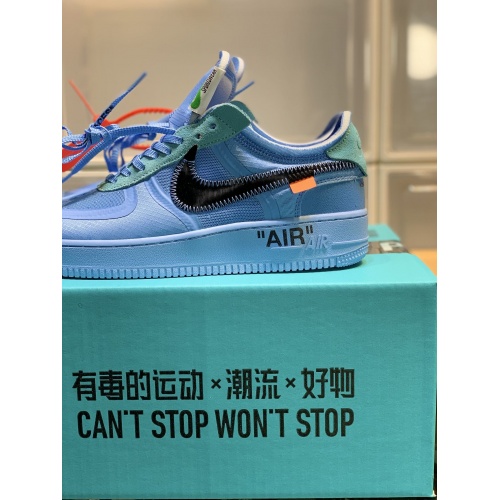 Replica Nike&Off-White Air Force 1 For Men #886984 $93.00 USD for Wholesale