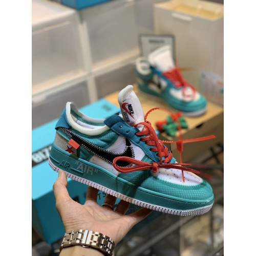 Replica Nike&Off-White Air Force 1 For Men #886985 $93.00 USD for Wholesale