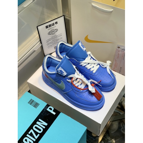 Replica Nike&Off-White Air Force 1 For Men #886987 $93.00 USD for Wholesale
