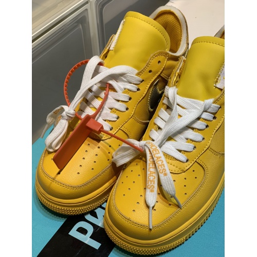 Replica Nike&Off-White Air Force 1 For Men #886988 $93.00 USD for Wholesale