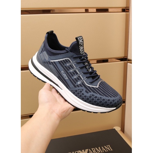 Replica Armani Casual Shoes For Men #887021 $82.00 USD for Wholesale