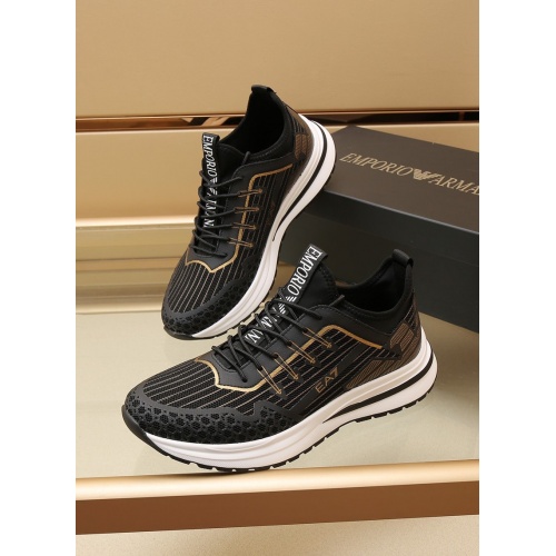 Armani Casual Shoes For Men #887022 $82.00 USD, Wholesale Replica Armani Casual Shoes