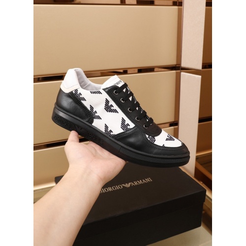 Replica Armani Casual Shoes For Men #887026 $80.00 USD for Wholesale