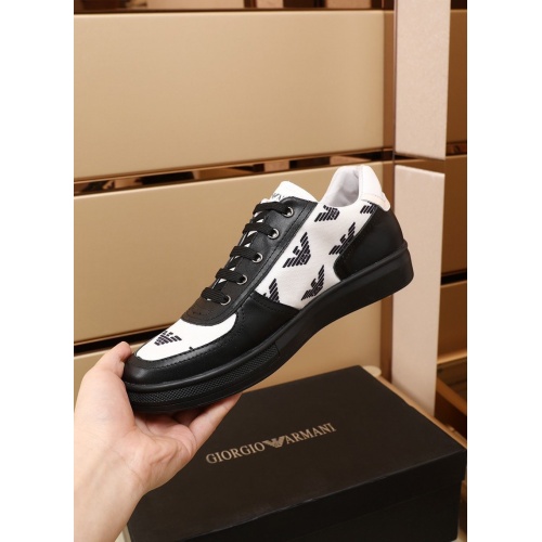Replica Armani Casual Shoes For Men #887026 $80.00 USD for Wholesale