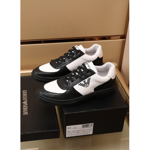Armani Casual Shoes For Men #887028 $80.00 USD, Wholesale Replica Armani Casual Shoes