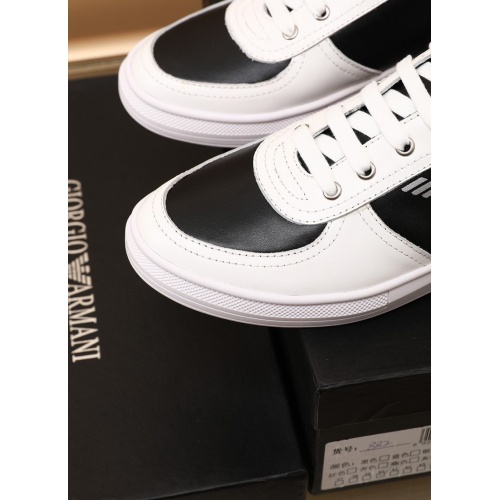 Replica Armani Casual Shoes For Men #887029 $80.00 USD for Wholesale