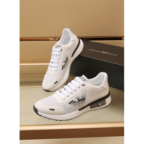 Armani Casual Shoes For Men #887031 $82.00 USD, Wholesale Replica Armani Casual Shoes