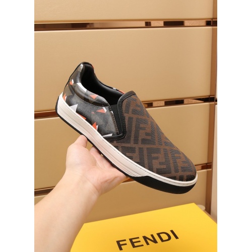 Replica Fendi Casual Shoes For Men #887033 $76.00 USD for Wholesale