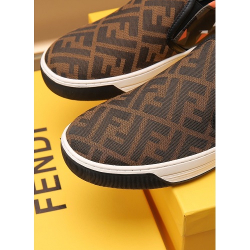 Replica Fendi Casual Shoes For Men #887033 $76.00 USD for Wholesale