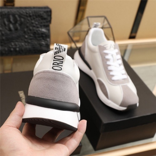 Replica Armani Casual Shoes For Men #887253 $82.00 USD for Wholesale