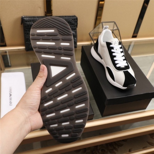 Replica Armani Casual Shoes For Men #887255 $82.00 USD for Wholesale