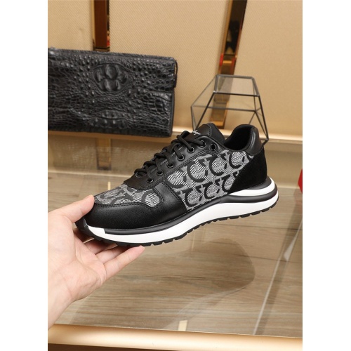 Replica Salvatore Ferragamo Casual Shoes For Men #887258 $82.00 USD for Wholesale
