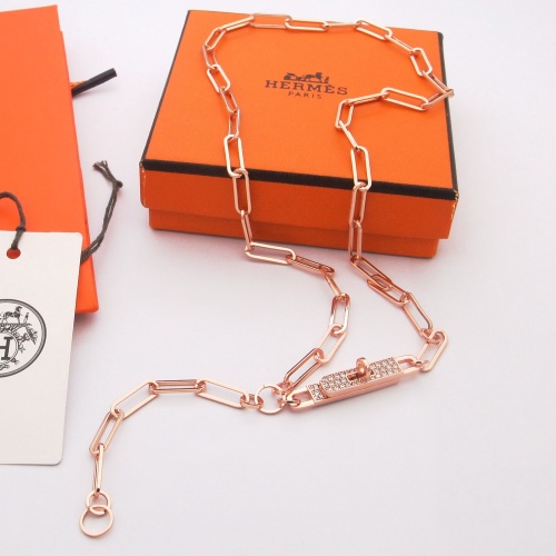 Hermes Necklace #887350 $48.00 USD, Wholesale Replica Hermes Necklaces