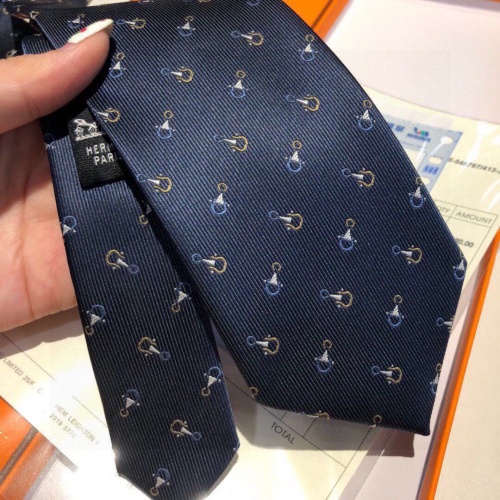 Replica Hermes Necktie #887439 $48.00 USD for Wholesale
