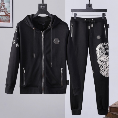 Philipp Plein PP Tracksuits Long Sleeved For Men #887466 $103.00 USD, Wholesale Replica Philipp Plein PP Tracksuits