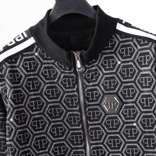 Replica Philipp Plein PP Tracksuits Long Sleeved For Men #887473 $150.00 USD for Wholesale