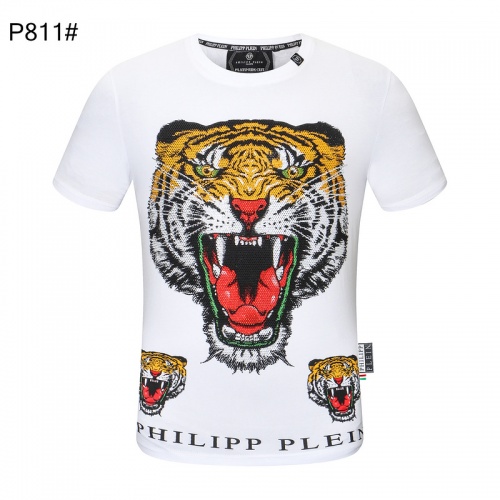 Philipp Plein PP T-Shirts Short Sleeved For Men #887480 $27.00 USD, Wholesale Replica Philipp Plein PP T-Shirts