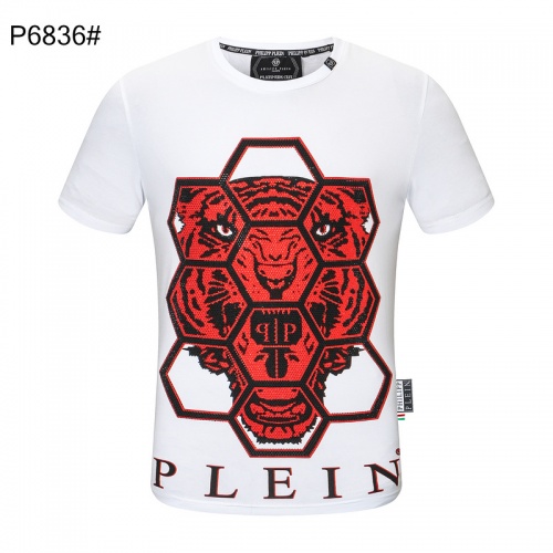 Philipp Plein PP T-Shirts Short Sleeved For Men #887482 $27.00 USD, Wholesale Replica Philipp Plein PP T-Shirts