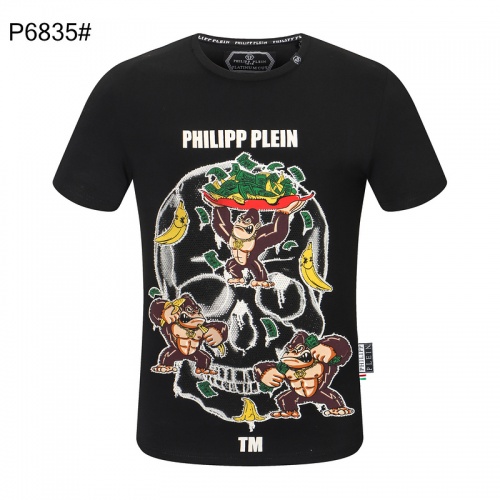 Philipp Plein PP T-Shirts Short Sleeved For Men #887483 $27.00 USD, Wholesale Replica Philipp Plein PP T-Shirts