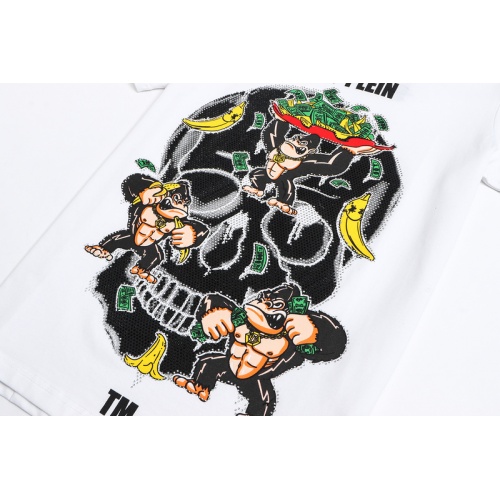 Replica Philipp Plein PP T-Shirts Short Sleeved For Men #887484 $27.00 USD for Wholesale