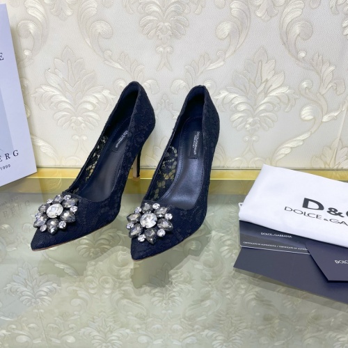 Dolce & Gabbana D&G High-Heeled Shoes For Women #887559