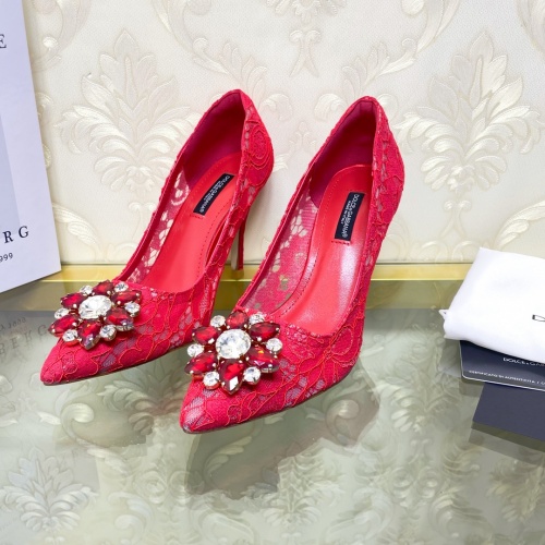 Dolce & Gabbana D&G High-Heeled Shoes For Women #887560