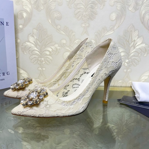 Dolce &amp; Gabbana D&amp;G High-Heeled Shoes For Women #887581 $81.00 USD, Wholesale Replica Dolce &amp; Gabbana D&amp;G High-Heeled Shoes