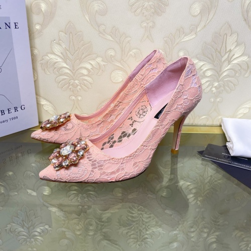 Dolce & Gabbana D&G High-Heeled Shoes For Women #887583