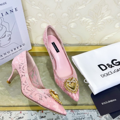 Dolce & Gabbana D&G High-Heeled Shoes For Women #887608