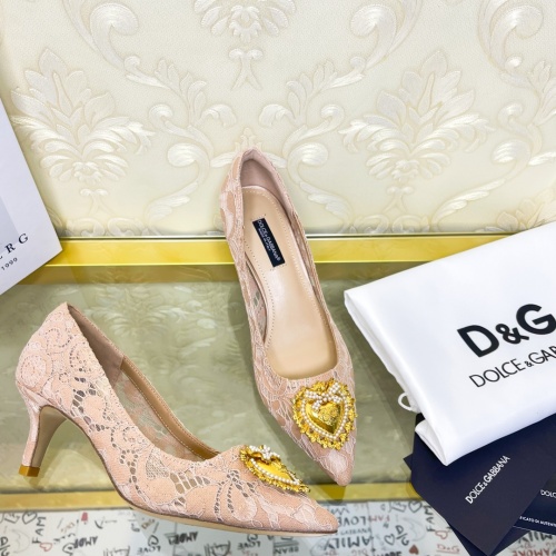 Dolce & Gabbana D&G High-Heeled Shoes For Women #887610
