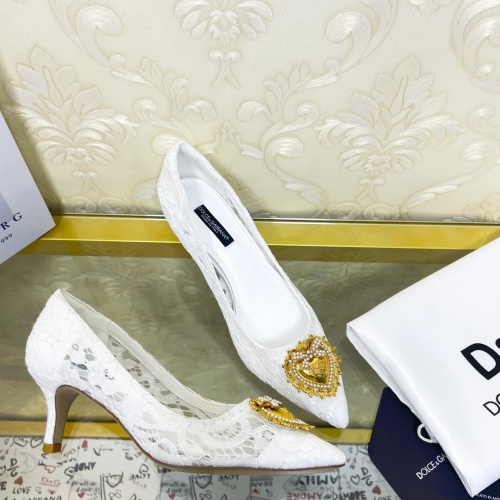 Dolce & Gabbana D&G High-Heeled Shoes For Women #887612