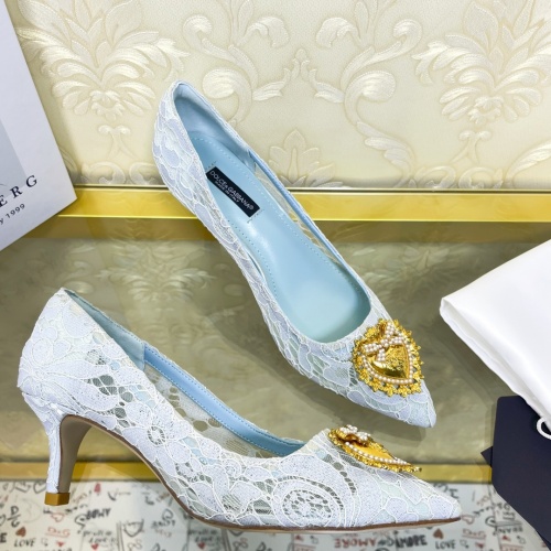 Dolce & Gabbana D&G High-Heeled Shoes For Women #887613