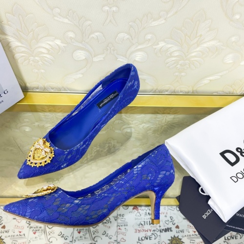 Dolce & Gabbana D&G High-Heeled Shoes For Women #887616