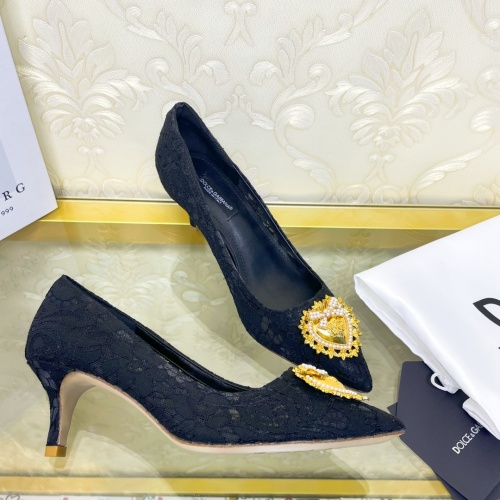 Dolce & Gabbana D&G High-Heeled Shoes For Women #887618