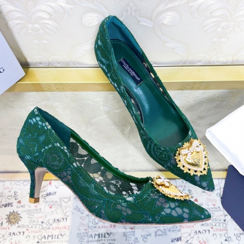 Dolce & Gabbana D&G High-Heeled Shoes For Women #887619