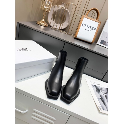Replica Balenciaga Boots For Women #887622 $98.00 USD for Wholesale