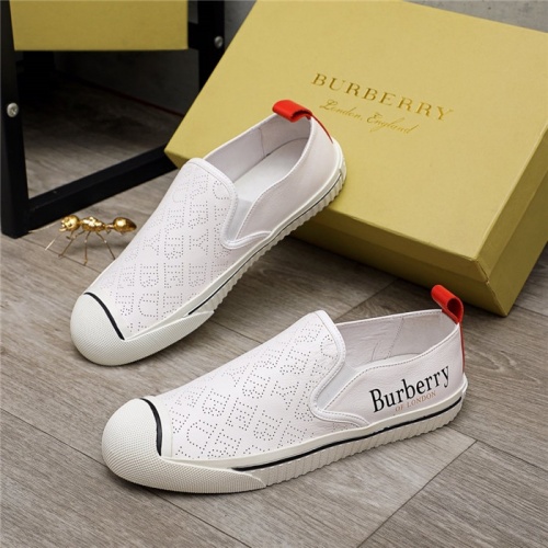 Burberry Casual Shoes For Men #887648 $76.00 USD, Wholesale Replica Burberry Casual Shoes