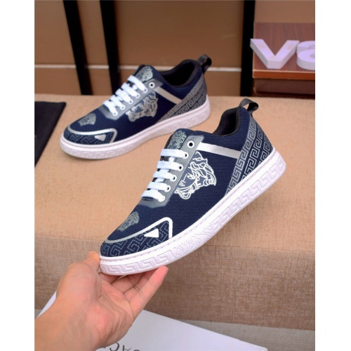 Replica Versace Casual Shoes For Men #887918 $76.00 USD for Wholesale