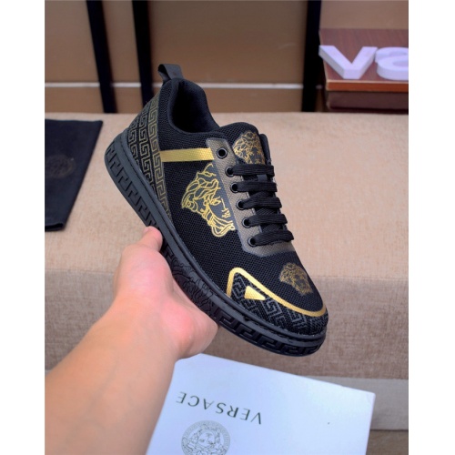 Replica Versace Casual Shoes For Men #887919 $76.00 USD for Wholesale