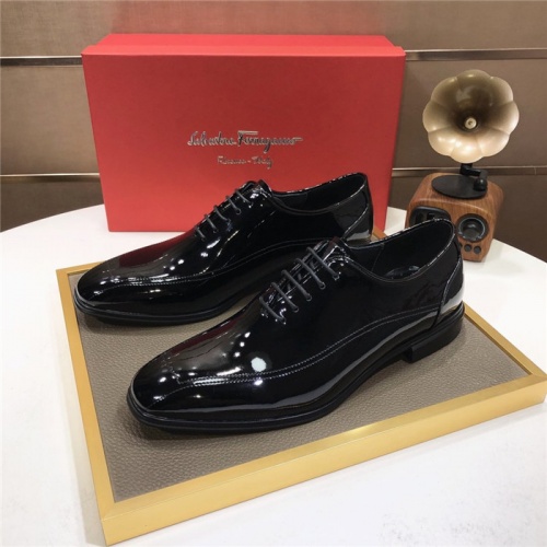 Salvatore Ferragamo Leather Shoes For Men #887938 $88.00 USD, Wholesale Replica Salvatore Ferragamo Leather Shoes