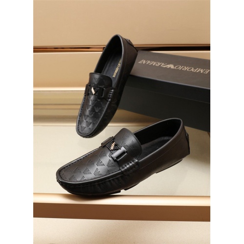 Armani Casual Shoes For Men #887971 $80.00 USD, Wholesale Replica Armani Casual Shoes