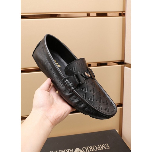 Replica Armani Casual Shoes For Men #887971 $80.00 USD for Wholesale