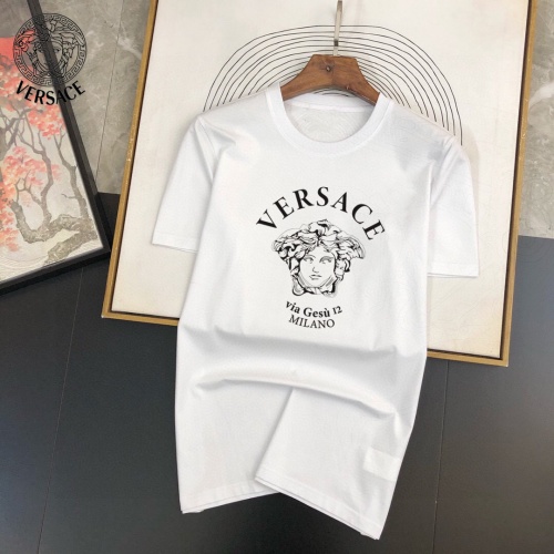 Versace T-Shirts Short Sleeved For Men #888015 $25.00 USD, Wholesale Replica Versace T-Shirts