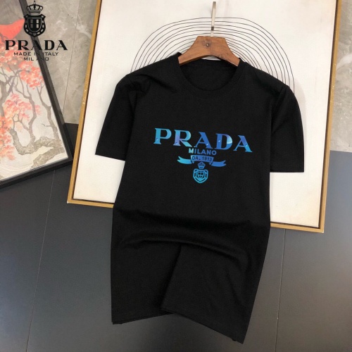 Prada T-Shirts Short Sleeved For Men #888049 $25.00 USD, Wholesale Replica Prada T-Shirts