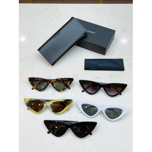 Replica Yves Saint Laurent YSL AAA Sunglassses #888138 $52.00 USD for Wholesale
