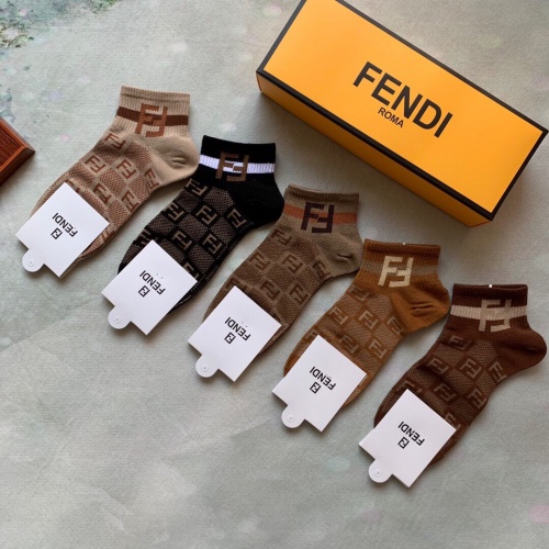 Fendi Socks #888248 $27.00 USD, Wholesale Replica Fendi Socks