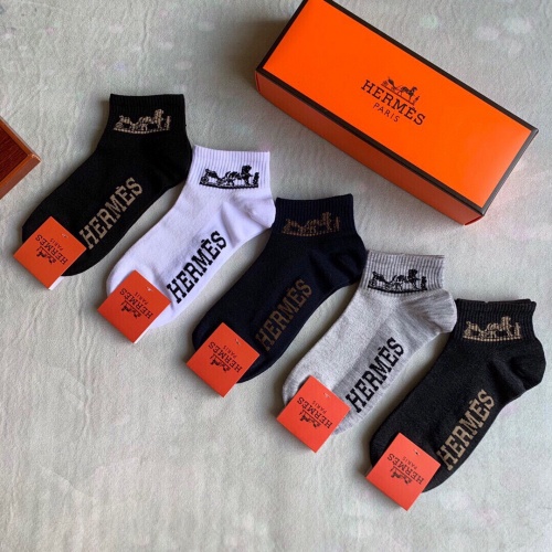 Hermes Socks #888255 $27.00 USD, Wholesale Replica Hermes Socks