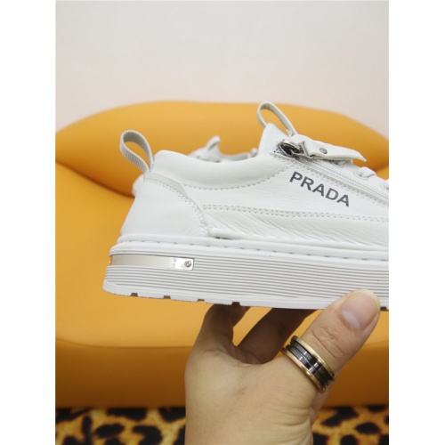 Replica Prada Casual Shoes For Men #888284 $82.00 USD for Wholesale