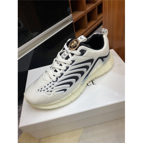 Replica Versace Casual Shoes For Men #888291 $72.00 USD for Wholesale