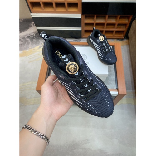 Replica Versace Casual Shoes For Men #888292 $72.00 USD for Wholesale